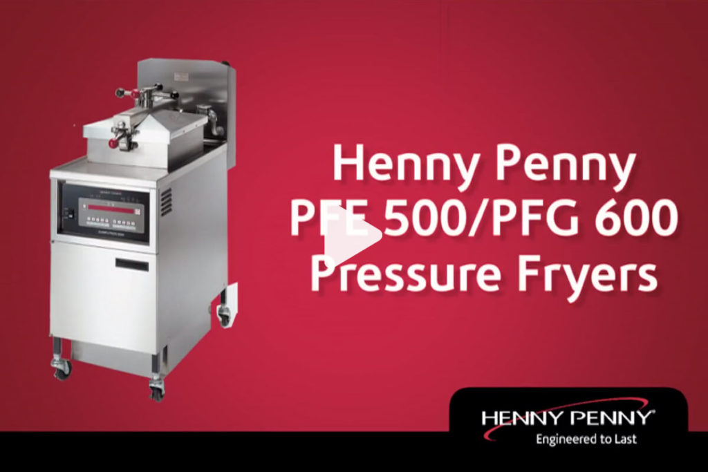 Henny Penny PFE 500/PFG 600 Electric Pressure Fryers