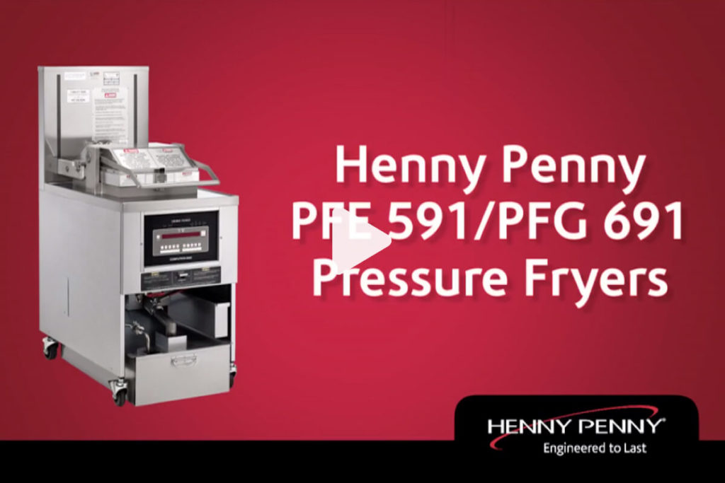 Henny Penny PFE 591/PFG 691 Gas Pressure Fryers