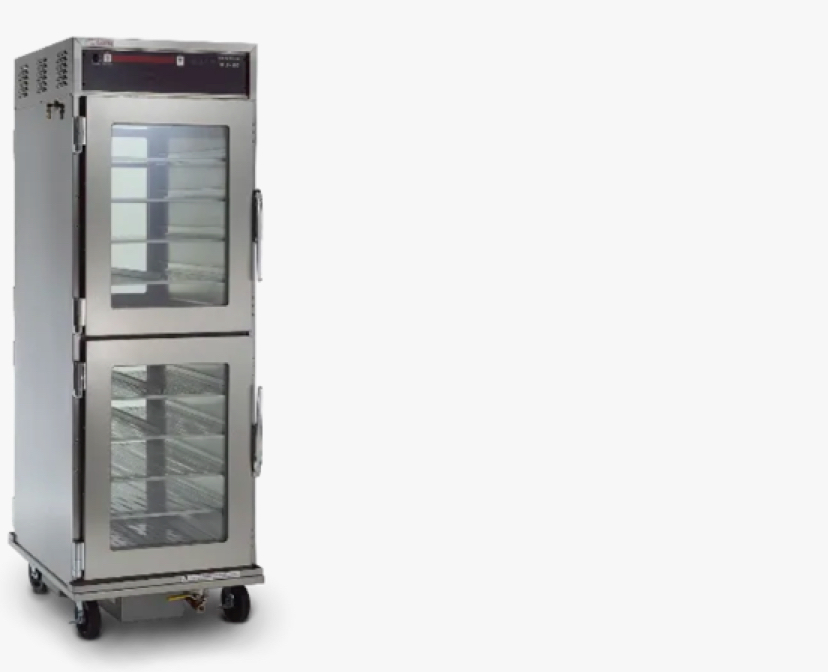 Commercial hot food holding cabinets